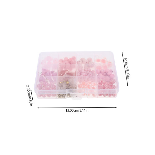 1Ensemble Perles DIY Rose Pour Décoration Fabrication De Bracelets 1