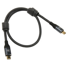 Cablu de încărcare rapidă PD3.1, cablu USB C de 90 de grade, suportă încărcare de 240 W, transmisie de date de până la 480 Mbps, cablu USB 4