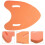3Pièces De Natation A Pour Débutants, Flottante Eva Orange 5