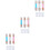9Pièces Stamper Ongles Durable Double-Embouts Pour Art 6
