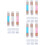9Pièces Stamper Ongles Durable Double-Embouts Pour Art 7