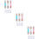 9Pièces Stamper Ongles Durable Double-Embouts Pour Art 9
