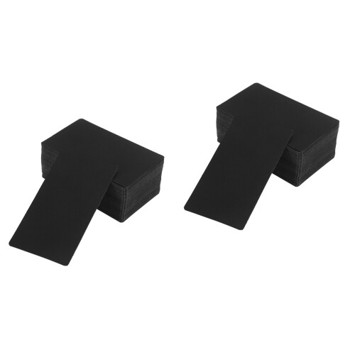 2Pièces Noir Kraft Pour Et Messages 2