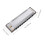 7Pièces Harmonica Musical Métal 10 Trous 20 Notes Portable Argenté 2