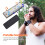 7Pièces Harmonica Musical Métal 10 Trous 20 Notes Portable Argenté 5