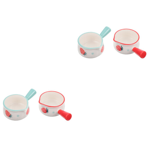 4Pièces Casseroles À Lait Multicolores Pour Cuisine 2
