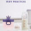 2Pièces Conteneur Étanche Violet Pour Lait Infantile Avec 7