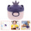 2Pièces Conteneur Étanche Violet Pour Lait Infantile Avec 10