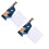 2Pièces Mouchoirs Blancs Coton Pour Hommes Usage 6