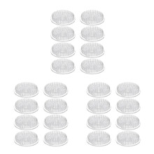 24Pcs Round Plastic Flower Pin Frog for Creative Floral Arrangements