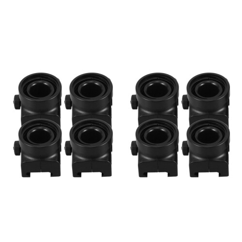 8Pcs Versatile Plastic Adapter for Splatter Balls Shooter Accessories
