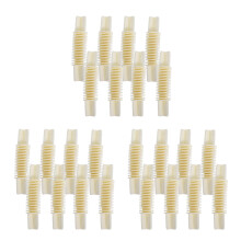 24Pièces Connecteurs Pivotants D'angle En Pour Rideaux