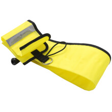 1 M PlongéE Sous-Marine Gonflable SMB Surface Signal Marqueur BouéE Visibilité Flotteur Signal Tube Saucisse, Jaune