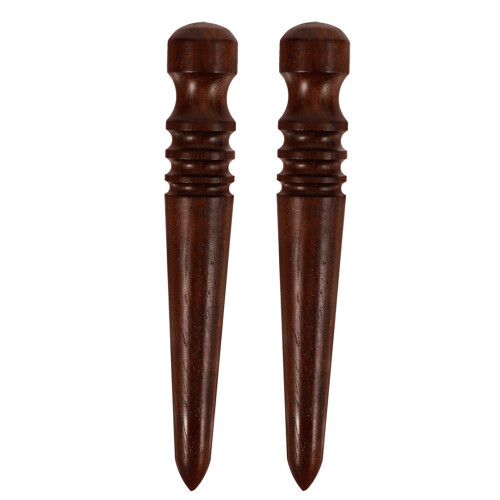 6Pièces Outils En Bois Pour Brillance Bords Cuir 2