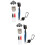 2Ensembles Marqueurs Clamps Pour De Golf Usage Extérieur Coloré 2