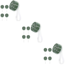15PiĂšces Bouquet Vert Plastique Mousse Support Floral