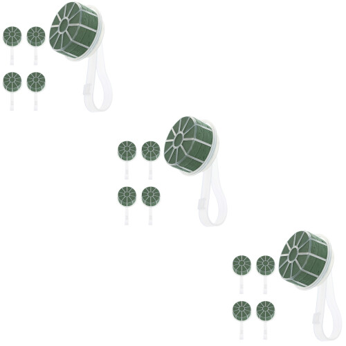 15Pièces Bouquet Vert Plastique Mousse Support Floral