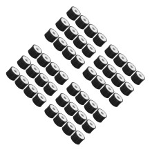 48Pièces Pads Anti-Vibrations Caoutchouc Double Filetage Pour Machines