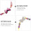 12Pièces Bracelets Enfants En Polymère Assortis Style 7