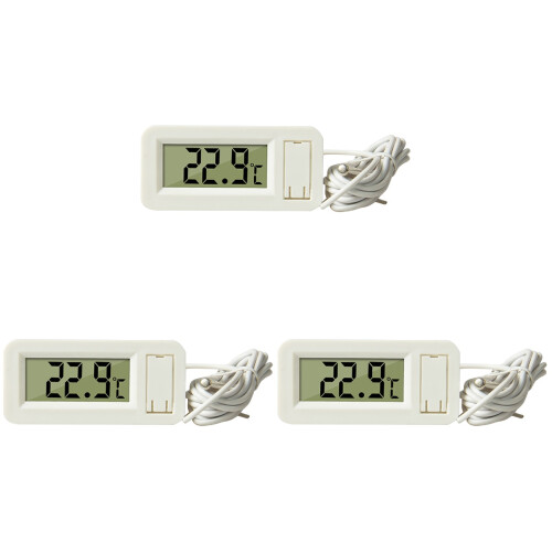3Pièces Thermomètre Pour Reptiles Avec LCD 2