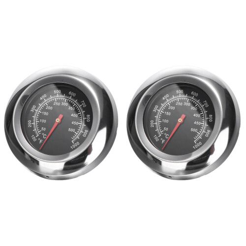 2Pièces Thermomètres Barbecue Bimétalliques Précis Usage 2