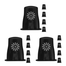 15Pcs Compact Black Acoustic Guitar Humidifier Sound Hole Moisturizer