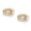 2Pièces Clôture Miniature Bois Beige Noël Élégante 5