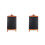 2Pcs Multi-Color Wood Chalkboard Message Boards with Stand for Notes 1