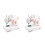 2Pcs Mini Sewing Machine Double Thread Portable Multi-Color LED Light 1