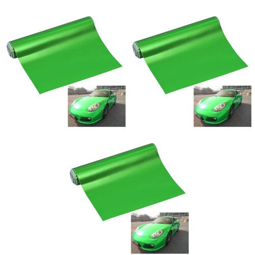 3Pièces Wrap Autocollant Vert Adhésif Multi-Usages 1