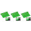 3Pièces Wrap Autocollant Vert Adhésif Multi-Usages 3