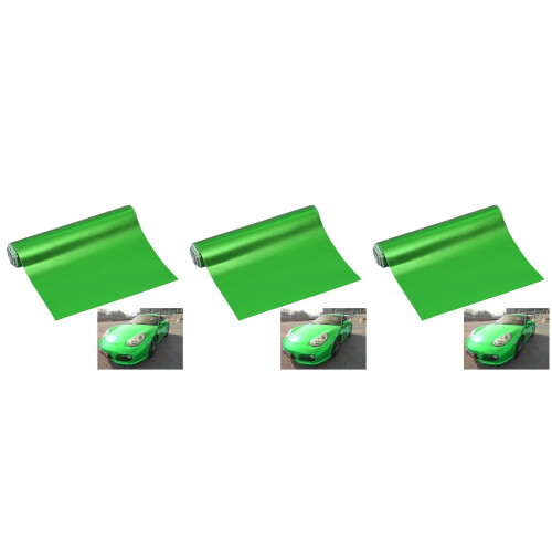 3Pièces Wrap Autocollant Vert Adhésif Multi-Usages 2