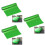 3Pièces Wrap Autocollant Vert Adhésif Multi-Usages 6