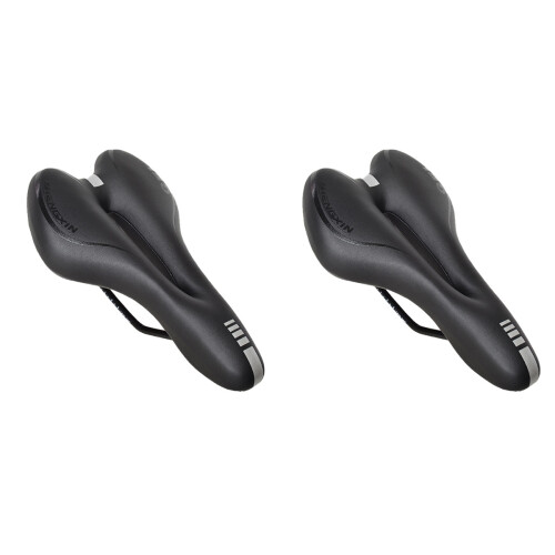 2Pièces Noire Avec Coussinet Confortable Pour Route 2