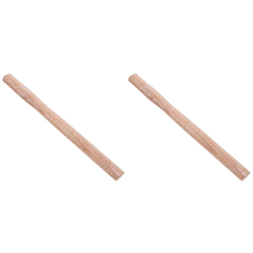 2Pièces En Bois Confortable Pour Marteau Accessoire Résistant 1
