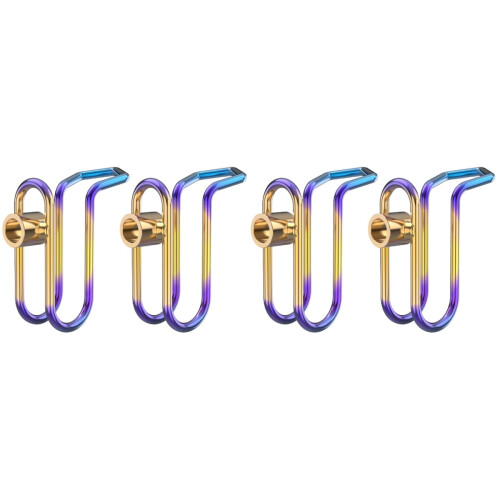 4Pièces Crochets Acier Inoxydable Pour Casque 2