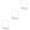 3Pièces Rack Séchage Torchons Beige U-Inversé Égouttoir 5