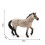 2Pièces Modèles Simulés De Chevaux Jouets En Plastique Multiusage 10