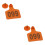 200Pièces Plaques Orange Pour Chèvres Porcs, Design Sûr 5