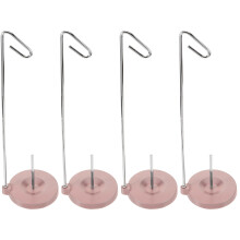 4Pcs Stable Base Sewing Thread Holder Aluminum Spool Rack for Storage