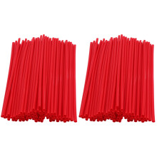 144St Plastic Spoke Coat Rood Voor Motorfiets En Mountainbike