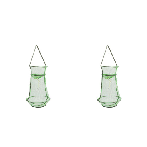 6Pièces Filet De Pliable Vert, Accessoires Durables Pour Crabes 2