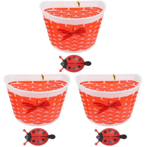 3Pièces Panier Enfant Handmade Fille 1