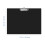3Pièces A3 Clipboard Plastique Noir Horizontal Pour Et 2