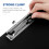 3Pièces A3 Clipboard Plastique Noir Horizontal Pour Et 6