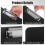 3Pièces A3 Clipboard Plastique Noir Horizontal Pour Et 7