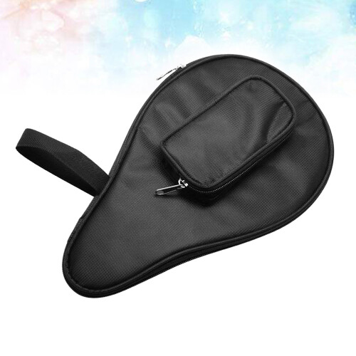 3Pièces De Raquette Table Tennis Nylon Noir Avec Compartiment 1