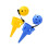 4Ensembles Jeu Scoop Ball Enfants Jeu Résistant 8