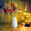 5Pcs Bright Red Berry Decorations Artificial Xmas Tree Accessories 7