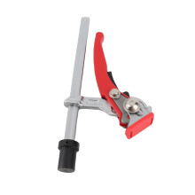 Serre-joint robuste pour bois de poste de travail avec mécanisme à cliquet à fixation rapide et clip fixe
